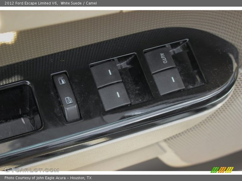 White Suede / Camel 2012 Ford Escape Limited V6