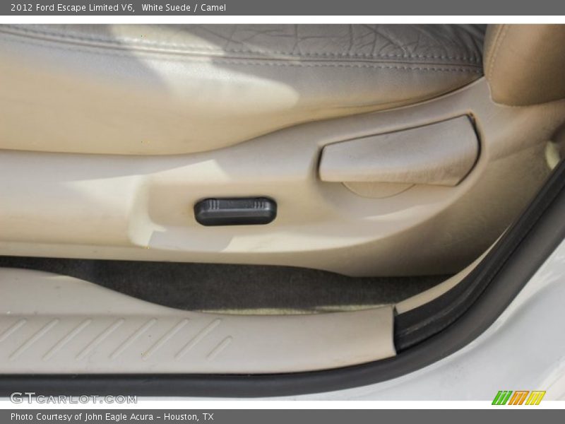 White Suede / Camel 2012 Ford Escape Limited V6