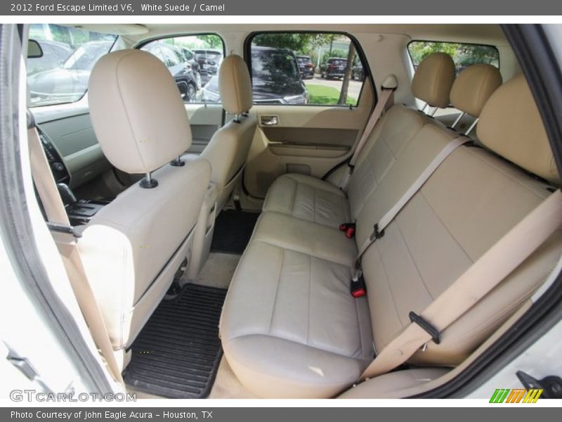 White Suede / Camel 2012 Ford Escape Limited V6