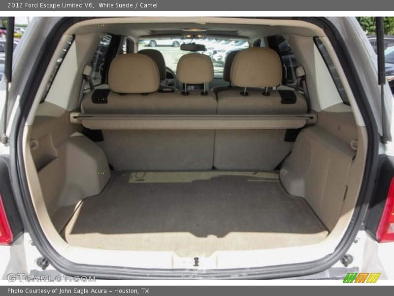 White Suede / Camel 2012 Ford Escape Limited V6