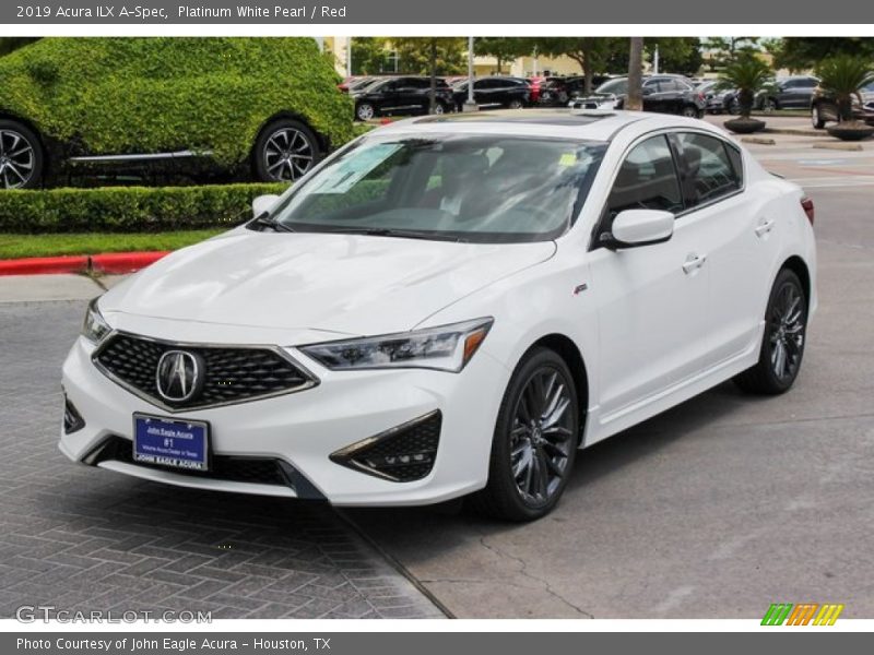 Front 3/4 View of 2019 ILX A-Spec