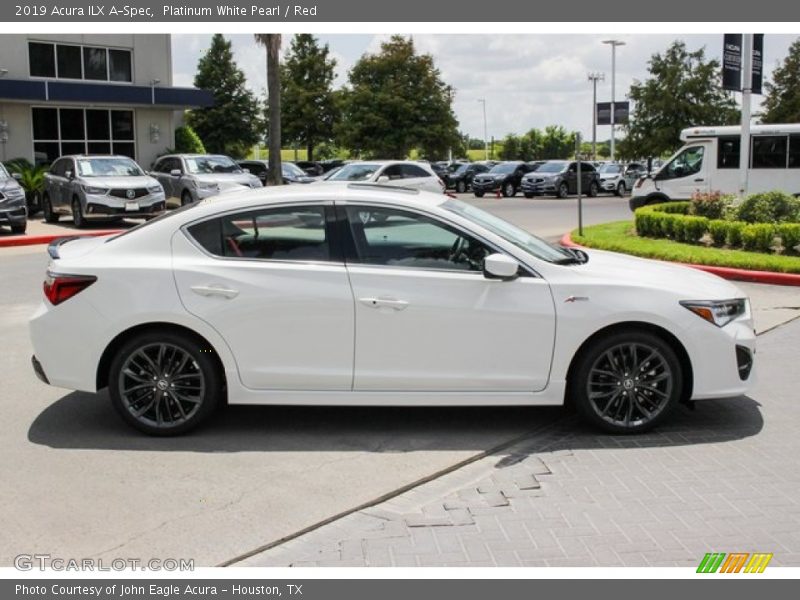  2019 ILX A-Spec Platinum White Pearl
