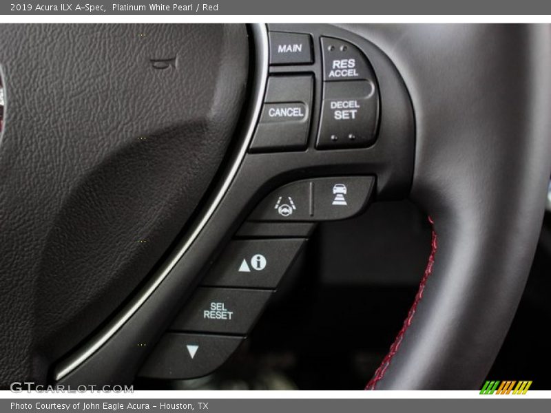  2019 ILX A-Spec Steering Wheel