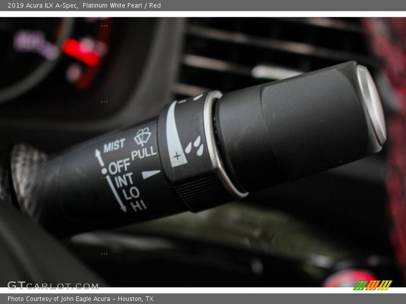 Controls of 2019 ILX A-Spec