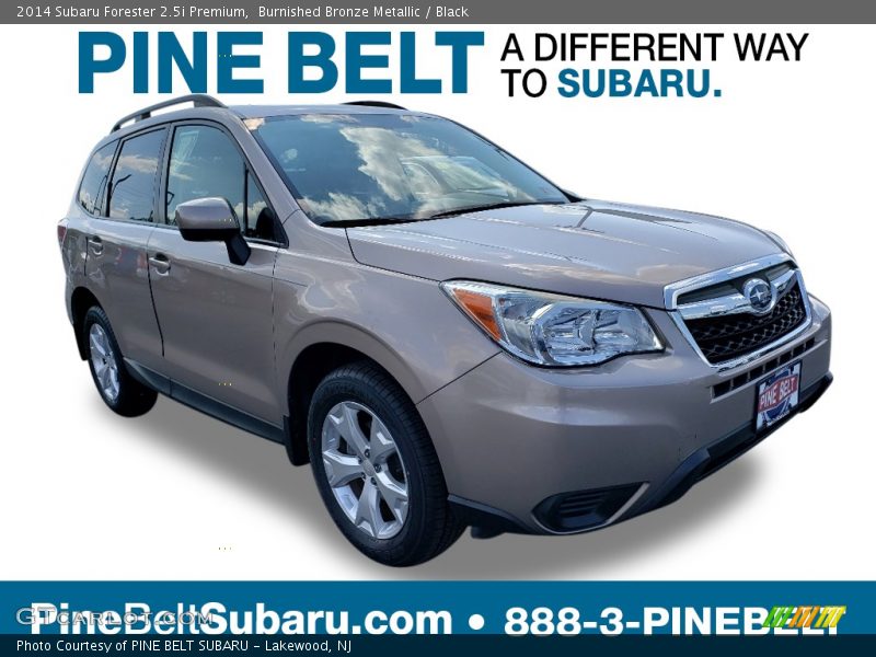 Burnished Bronze Metallic / Black 2014 Subaru Forester 2.5i Premium