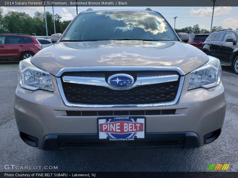 Burnished Bronze Metallic / Black 2014 Subaru Forester 2.5i Premium