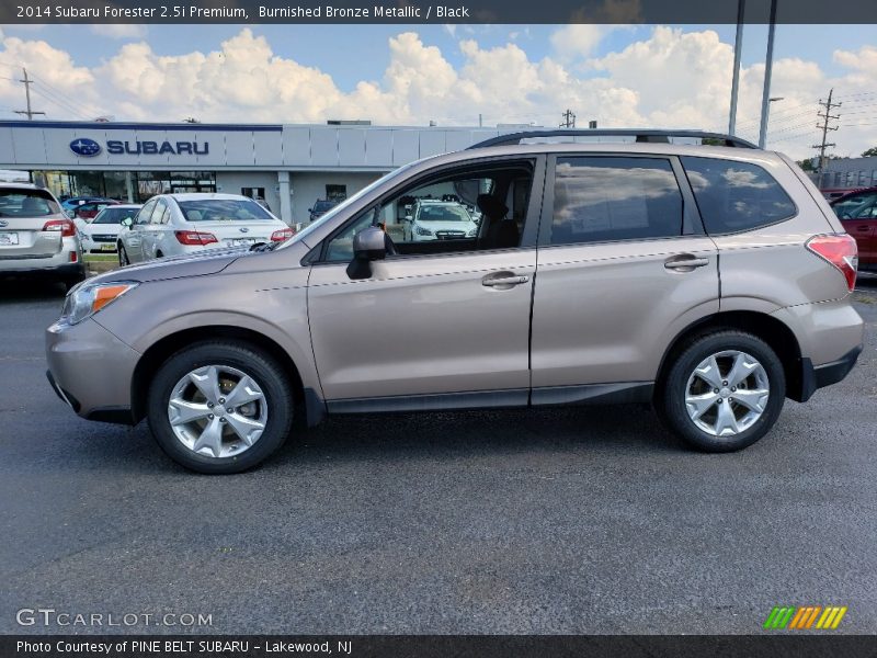 Burnished Bronze Metallic / Black 2014 Subaru Forester 2.5i Premium