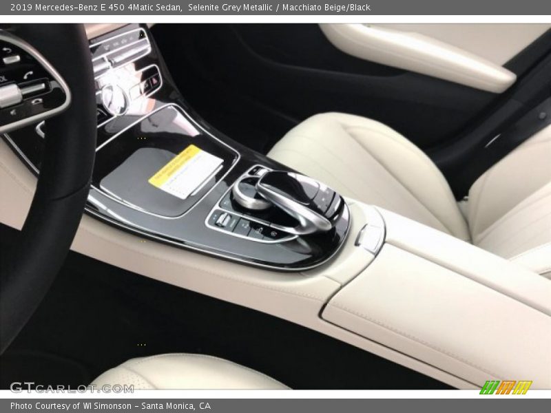 Selenite Grey Metallic / Macchiato Beige/Black 2019 Mercedes-Benz E 450 4Matic Sedan