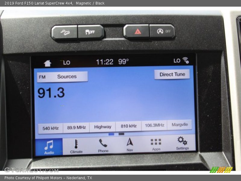 Magnetic / Black 2019 Ford F150 Lariat SuperCrew 4x4