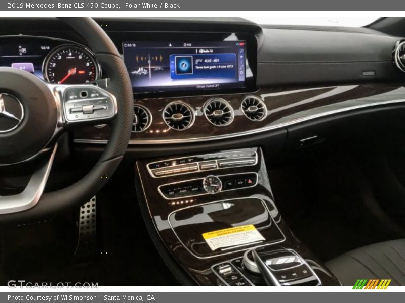 Polar White / Black 2019 Mercedes-Benz CLS 450 Coupe