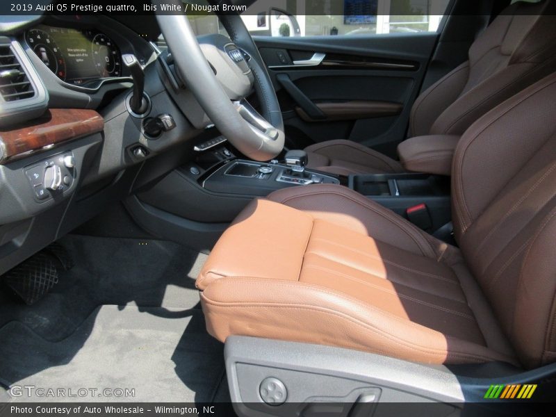 Front Seat of 2019 Q5 Prestige quattro