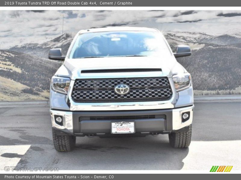 Cement / Graphite 2019 Toyota Tundra TRD Off Road Double Cab 4x4