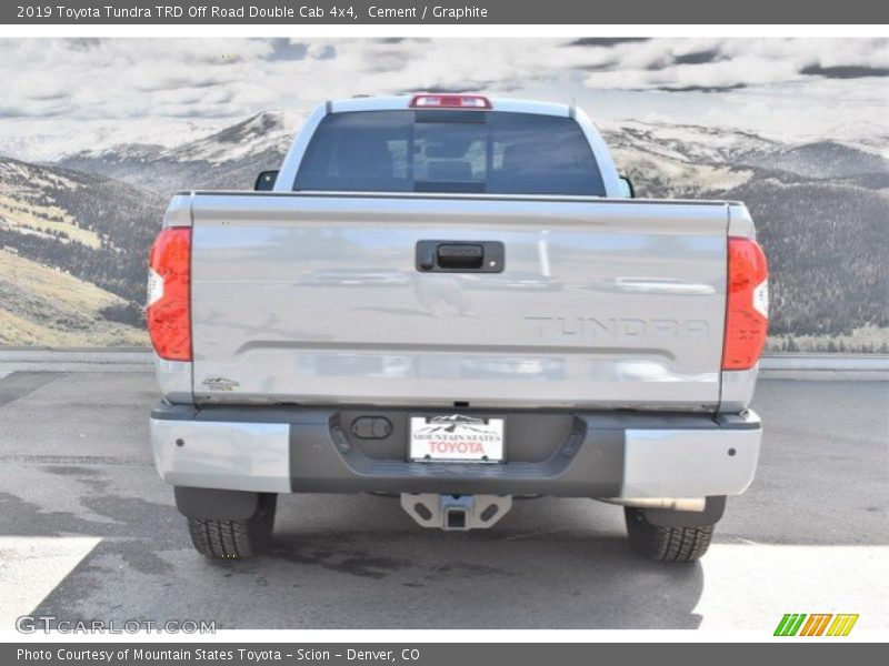 Cement / Graphite 2019 Toyota Tundra TRD Off Road Double Cab 4x4