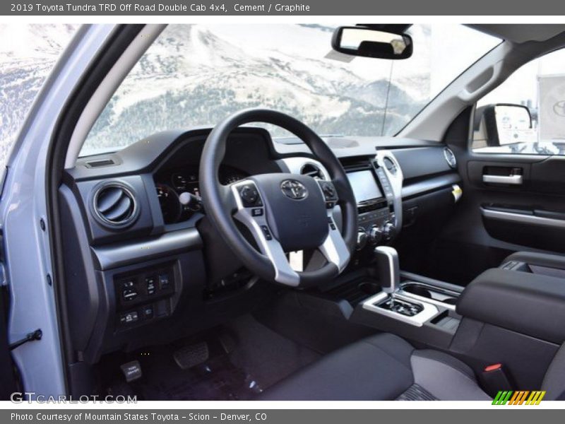Cement / Graphite 2019 Toyota Tundra TRD Off Road Double Cab 4x4