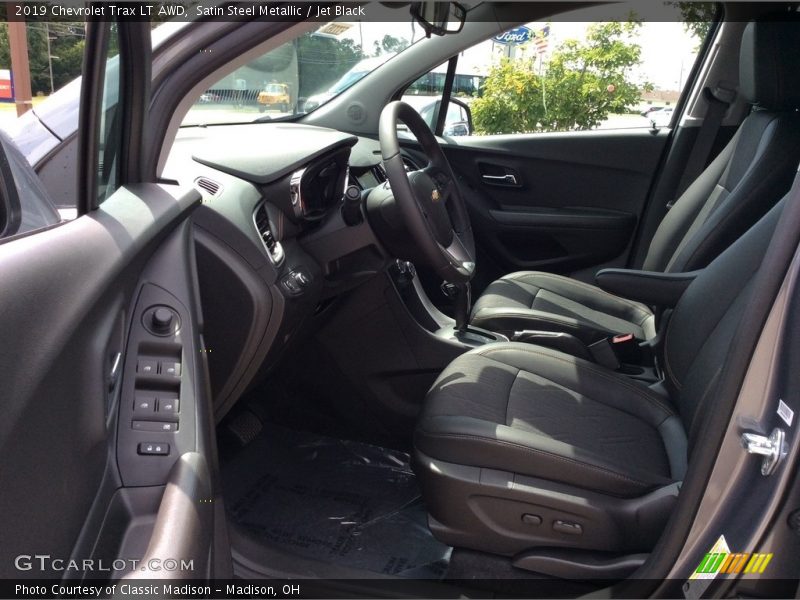 Satin Steel Metallic / Jet Black 2019 Chevrolet Trax LT AWD