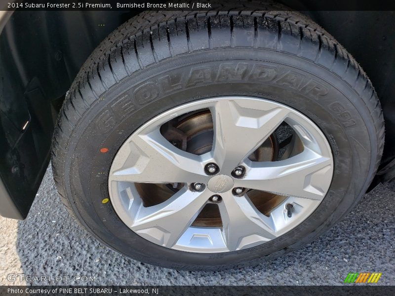 Burnished Bronze Metallic / Black 2014 Subaru Forester 2.5i Premium
