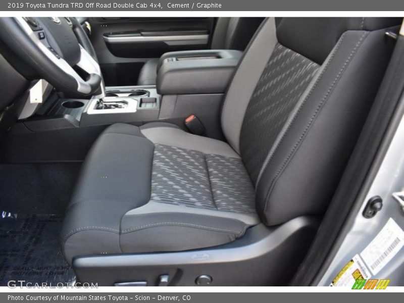 Cement / Graphite 2019 Toyota Tundra TRD Off Road Double Cab 4x4