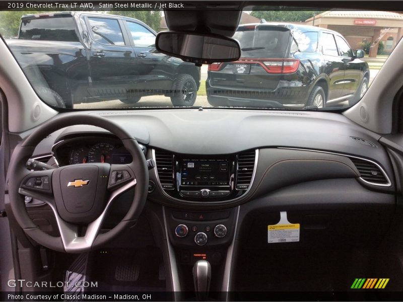 Satin Steel Metallic / Jet Black 2019 Chevrolet Trax LT AWD