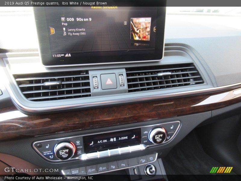 Ibis White / Nougat Brown 2019 Audi Q5 Prestige quattro