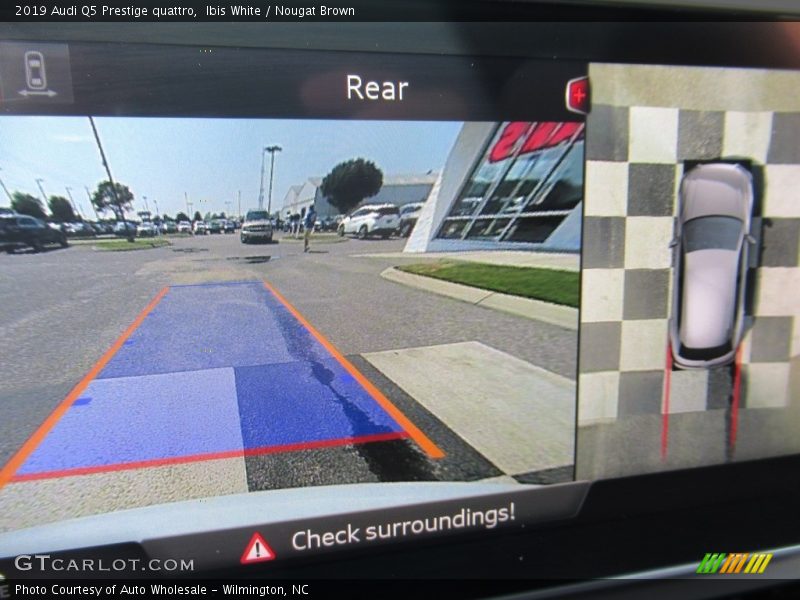 Ibis White / Nougat Brown 2019 Audi Q5 Prestige quattro