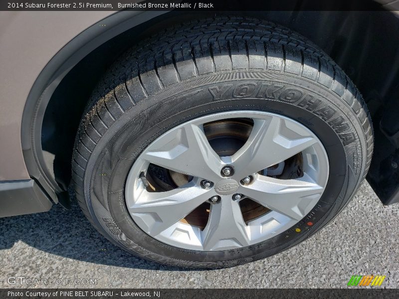Burnished Bronze Metallic / Black 2014 Subaru Forester 2.5i Premium