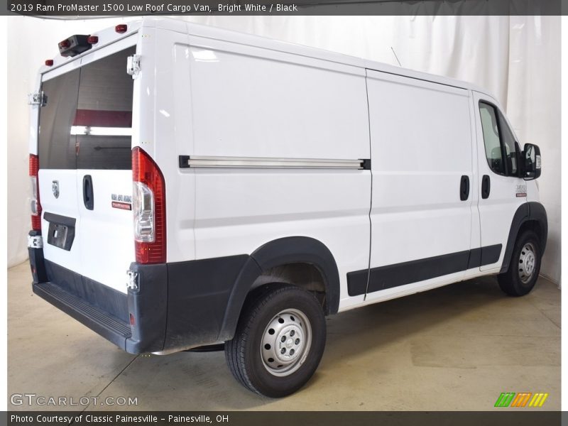 Bright White / Black 2019 Ram ProMaster 1500 Low Roof Cargo Van