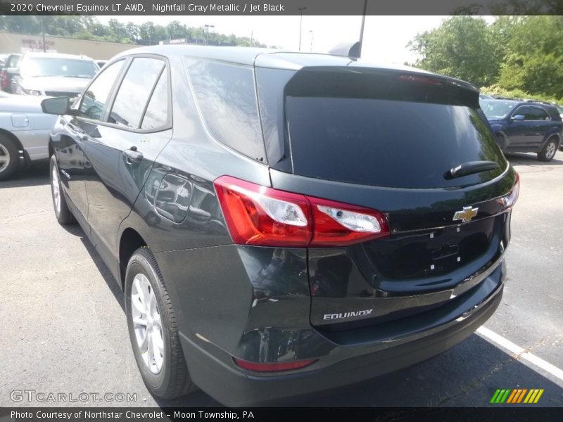 Nightfall Gray Metallic / Jet Black 2020 Chevrolet Equinox LT AWD