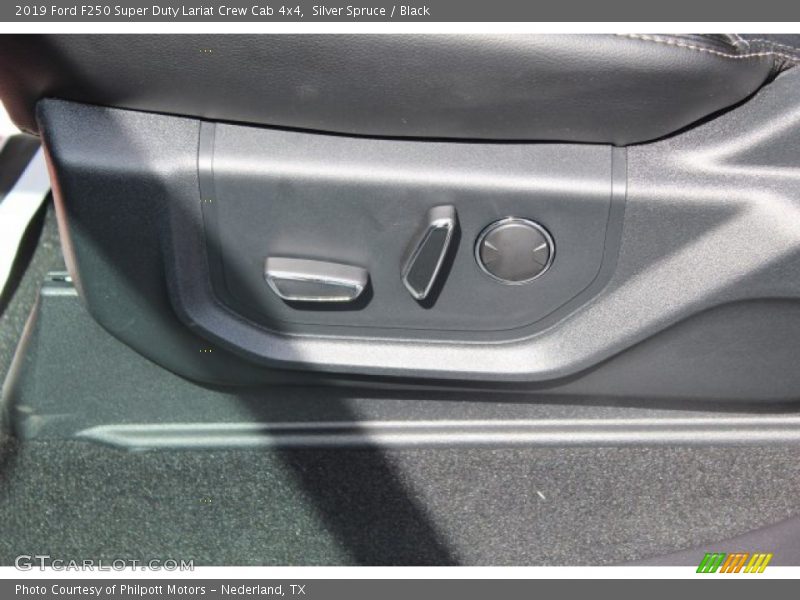 Silver Spruce / Black 2019 Ford F250 Super Duty Lariat Crew Cab 4x4