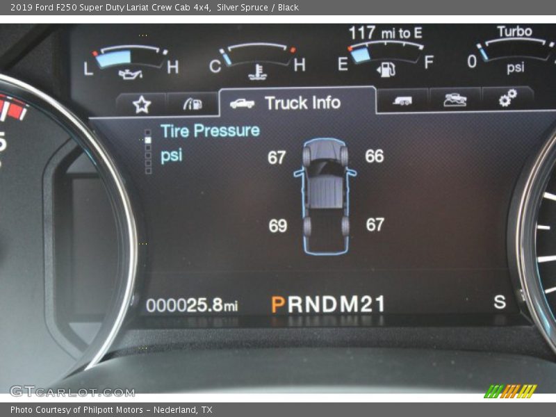 Silver Spruce / Black 2019 Ford F250 Super Duty Lariat Crew Cab 4x4