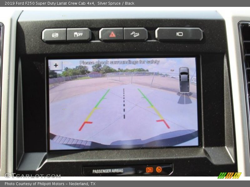 Silver Spruce / Black 2019 Ford F250 Super Duty Lariat Crew Cab 4x4