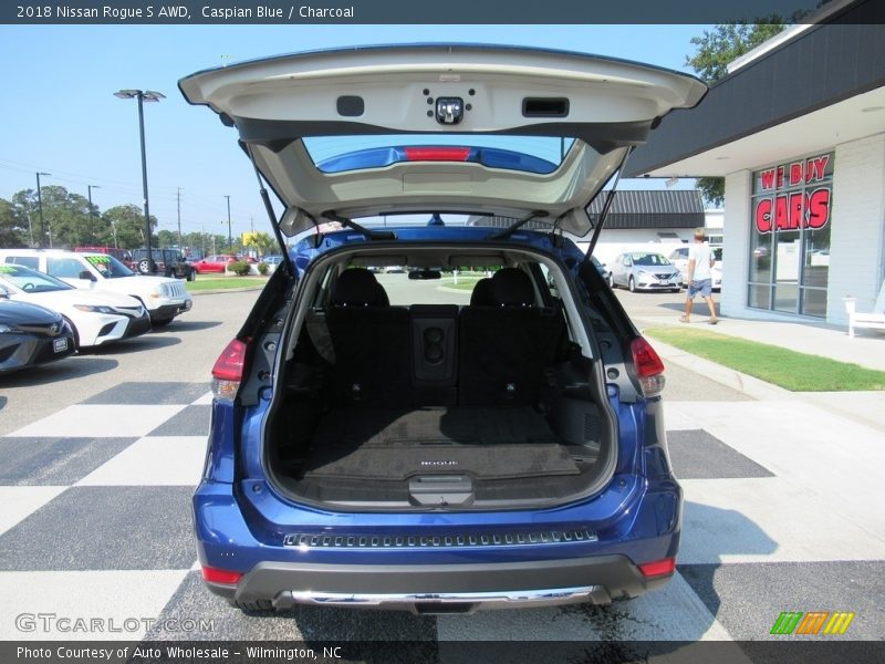 Caspian Blue / Charcoal 2018 Nissan Rogue S AWD