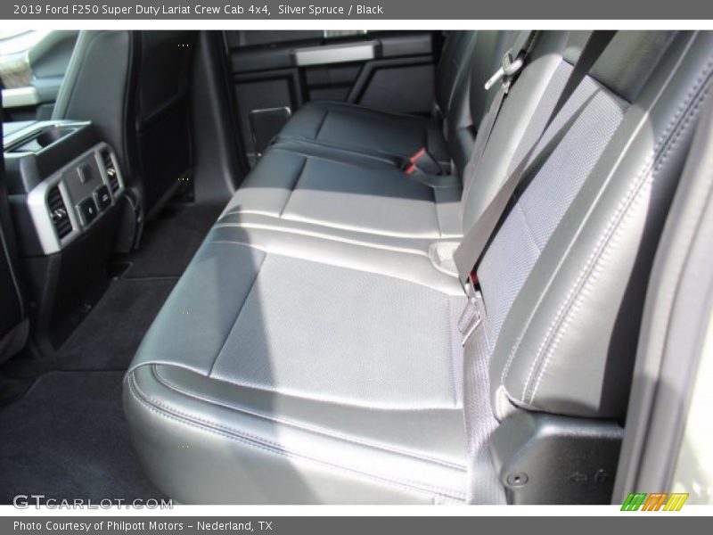 Silver Spruce / Black 2019 Ford F250 Super Duty Lariat Crew Cab 4x4