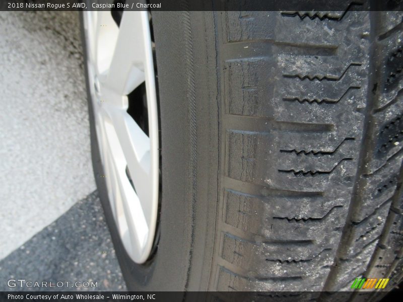Caspian Blue / Charcoal 2018 Nissan Rogue S AWD