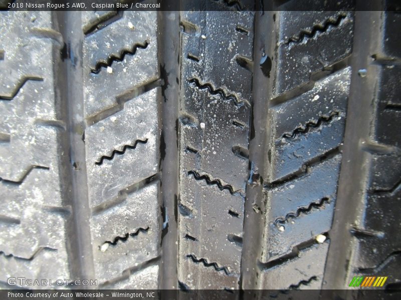 Caspian Blue / Charcoal 2018 Nissan Rogue S AWD