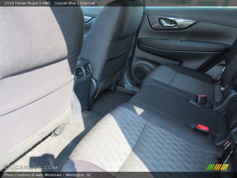 Caspian Blue / Charcoal 2018 Nissan Rogue S AWD