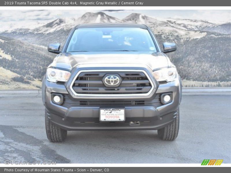 Magnetic Gray Metallic / Cement Gray 2019 Toyota Tacoma SR5 Double Cab 4x4