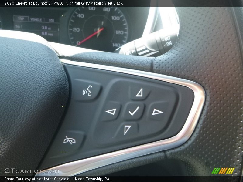 Nightfall Gray Metallic / Jet Black 2020 Chevrolet Equinox LT AWD