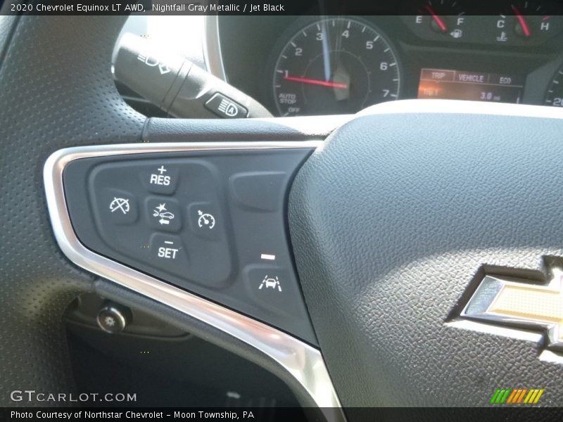 Nightfall Gray Metallic / Jet Black 2020 Chevrolet Equinox LT AWD