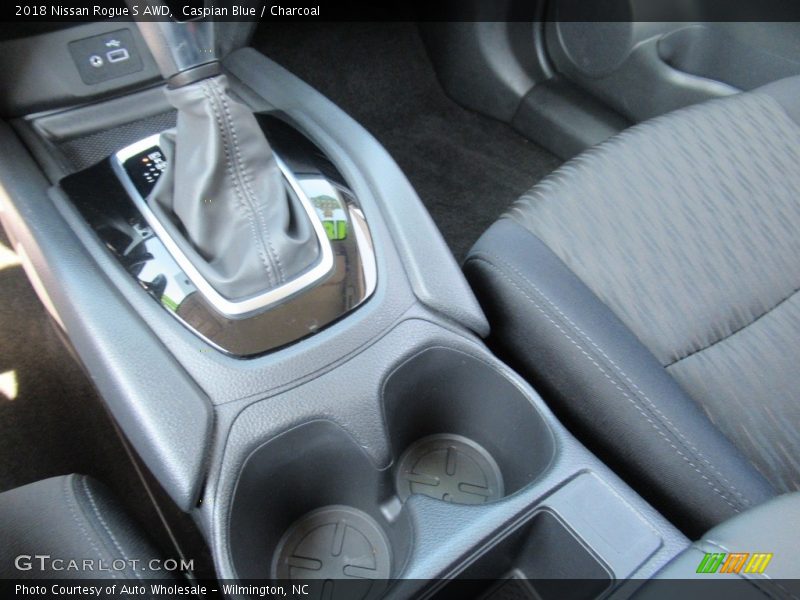 Caspian Blue / Charcoal 2018 Nissan Rogue S AWD