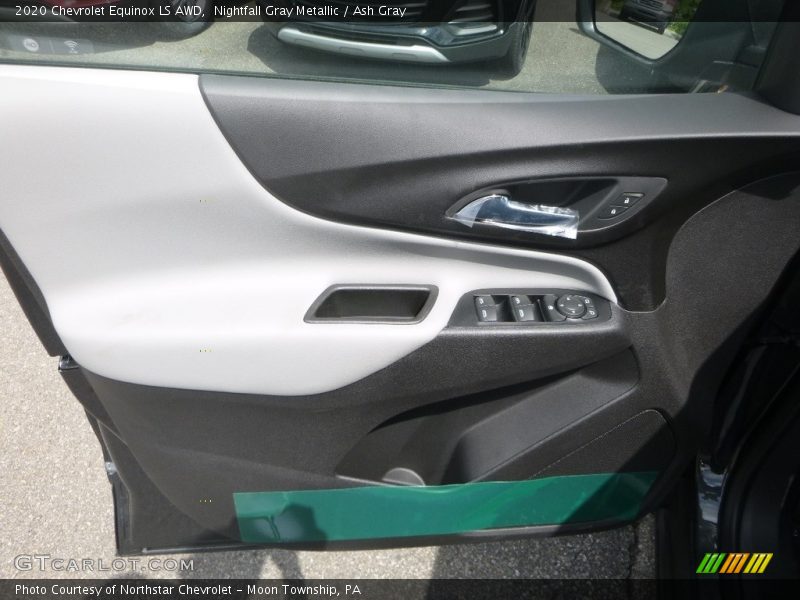 Nightfall Gray Metallic / Ash Gray 2020 Chevrolet Equinox LS AWD