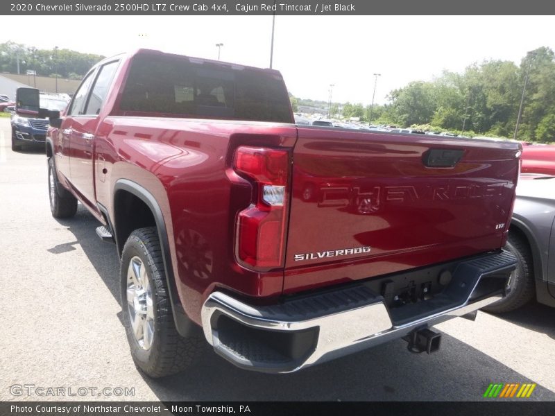 Cajun Red Tintcoat / Jet Black 2020 Chevrolet Silverado 2500HD LTZ Crew Cab 4x4