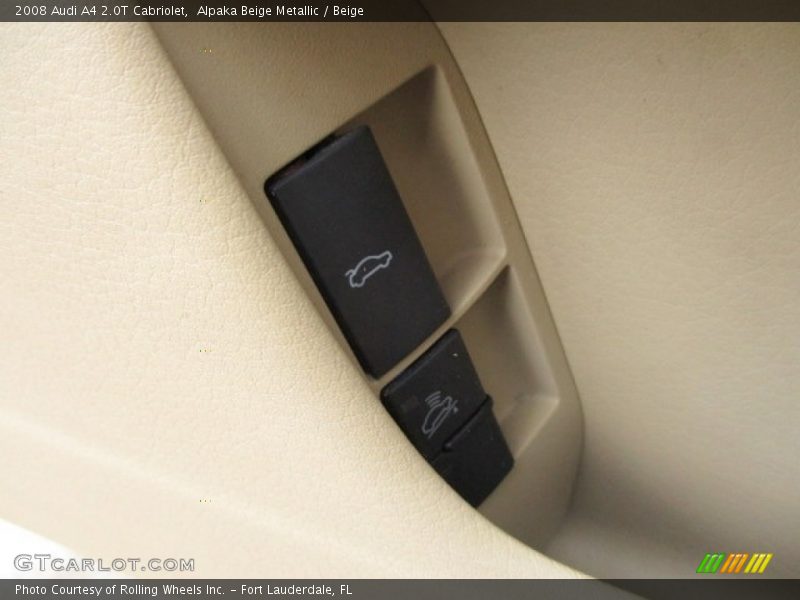 Alpaka Beige Metallic / Beige 2008 Audi A4 2.0T Cabriolet