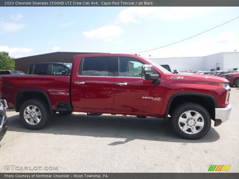 Cajun Red Tintcoat / Jet Black 2020 Chevrolet Silverado 2500HD LTZ Crew Cab 4x4