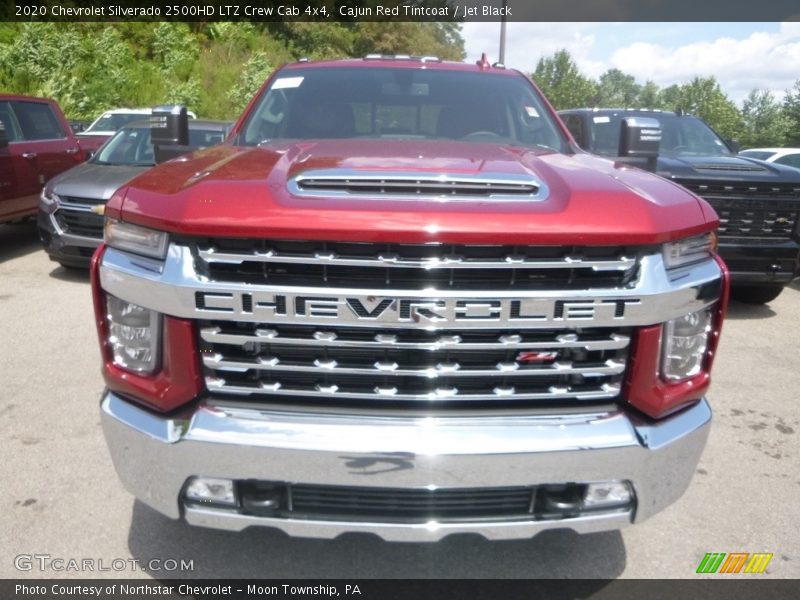 Cajun Red Tintcoat / Jet Black 2020 Chevrolet Silverado 2500HD LTZ Crew Cab 4x4