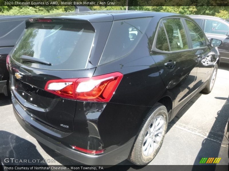 Mosaic Black Metallic / Ash Gray 2020 Chevrolet Equinox LS AWD