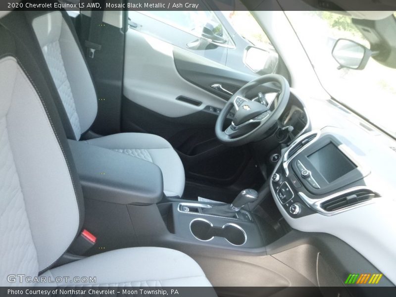 Mosaic Black Metallic / Ash Gray 2020 Chevrolet Equinox LS AWD