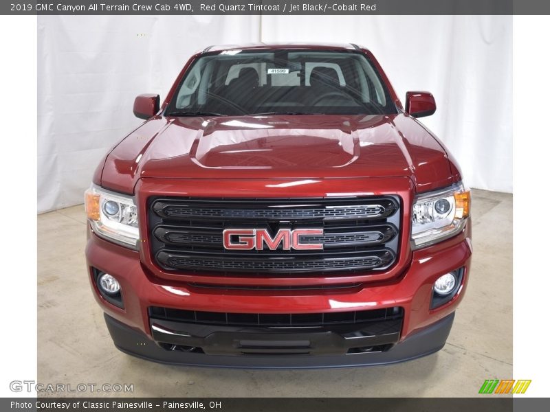 Red Quartz Tintcoat / Jet Black/­Cobalt Red 2019 GMC Canyon All Terrain Crew Cab 4WD