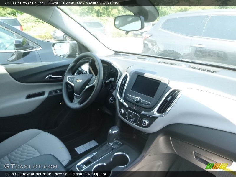 Mosaic Black Metallic / Ash Gray 2020 Chevrolet Equinox LS AWD