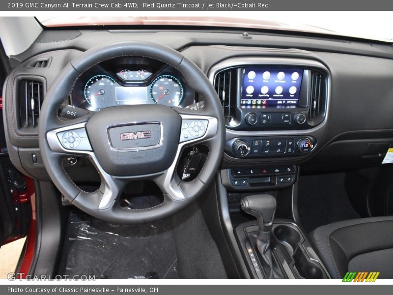 Red Quartz Tintcoat / Jet Black/­Cobalt Red 2019 GMC Canyon All Terrain Crew Cab 4WD