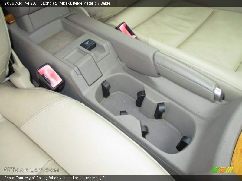 Alpaka Beige Metallic / Beige 2008 Audi A4 2.0T Cabriolet